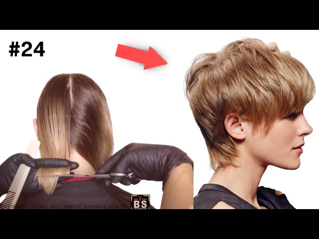 Haircut Tutorial: Women's Short Haircut ...