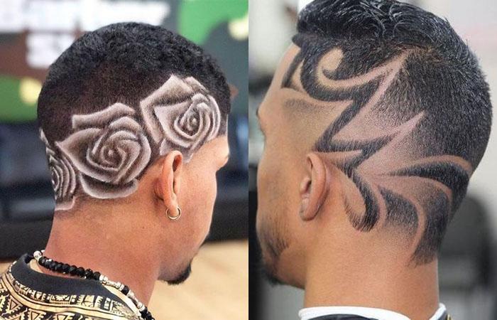 Детская стрижка / Рисунок на волосах (hair tattoo) - 43 фото ...