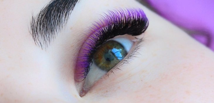 Color Eyelash Extensions