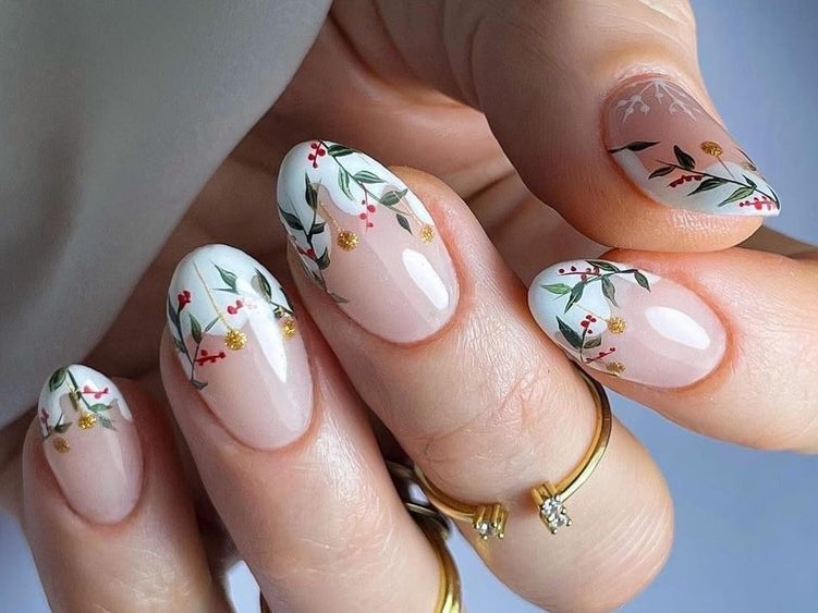 Как сделать домашний маникюр на Новый год: 5 красивых nail ...