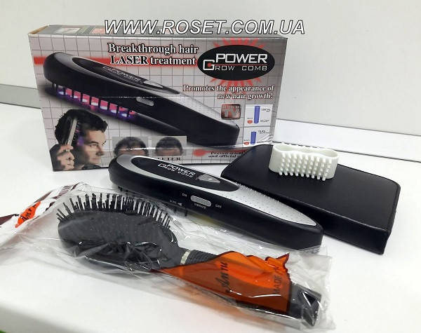 Расческа лазерная 3 в 1Power Babyliss Glow Comb 4 технологии ...