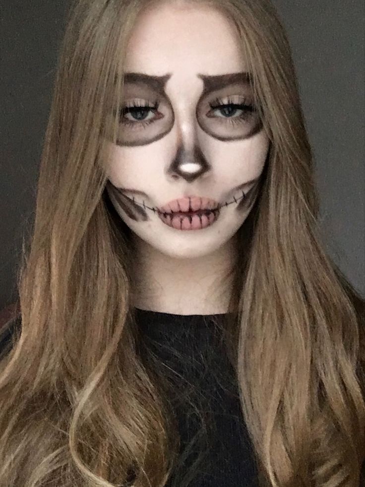 Макияж на Хэллоуин / Макияж для Хеллоуина CATRINA /makeup ...