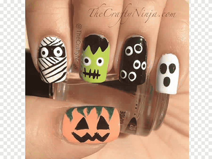 819 Nails Halloween Design Stock Photos ...