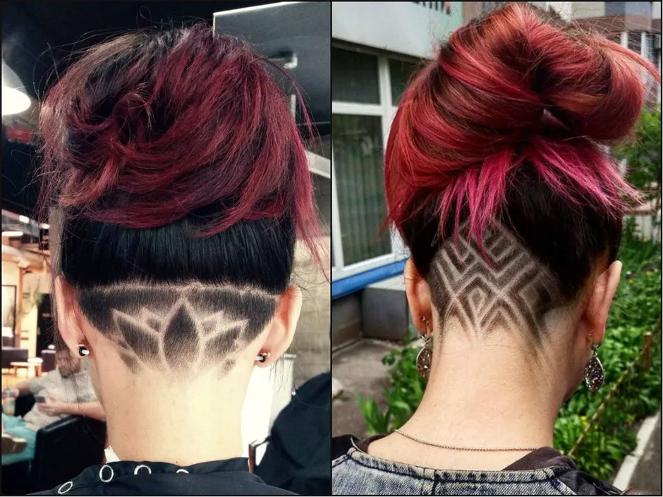 Рисунок Паутинка на голове. Spiderweb. Hair tattoo. - YouTube