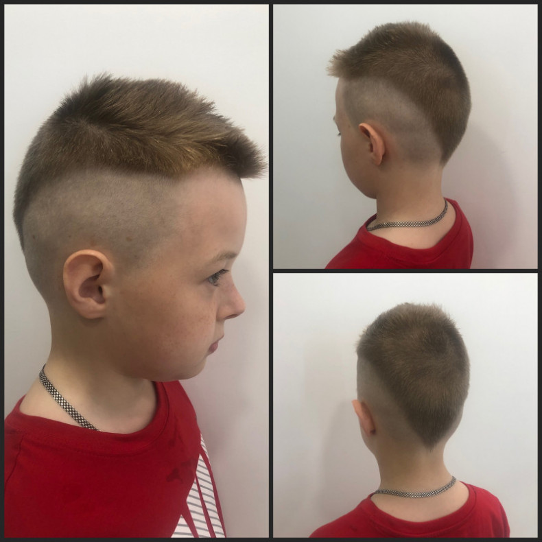 Короткая стрижка для мальчика. Haircut ...