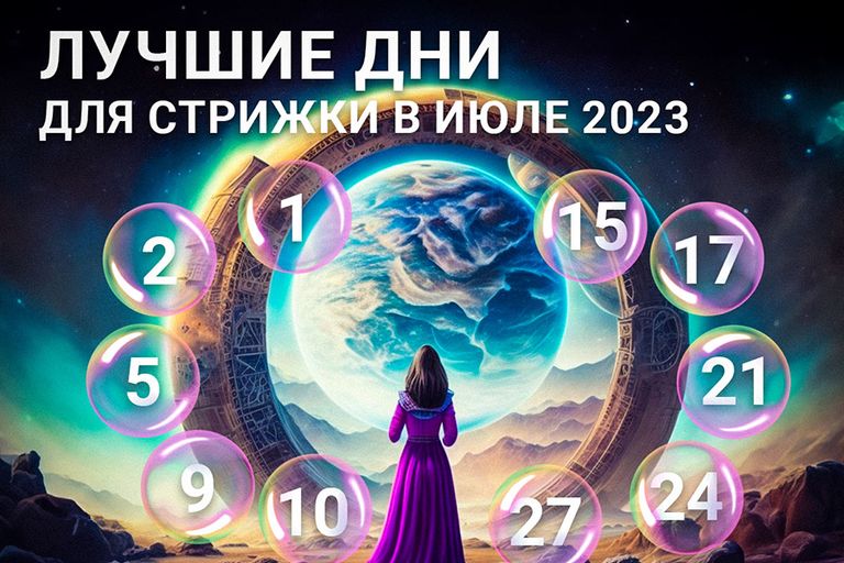 Календарь стрижек на июль 2024 года: когда стричь волосы ...