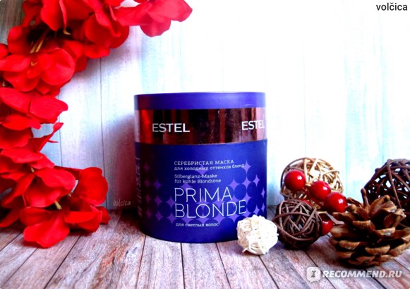 Estel Professional PRIMA BLONDE Hair Comfort Mask Blond Shade ...