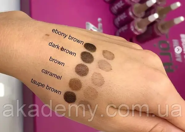 Окрашивание хной. Brown хна для бровей от Ekkobeauty - NIKK ...