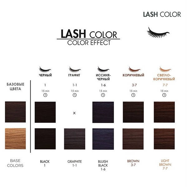 Levissime Lash Color Краска 1-6 для ...