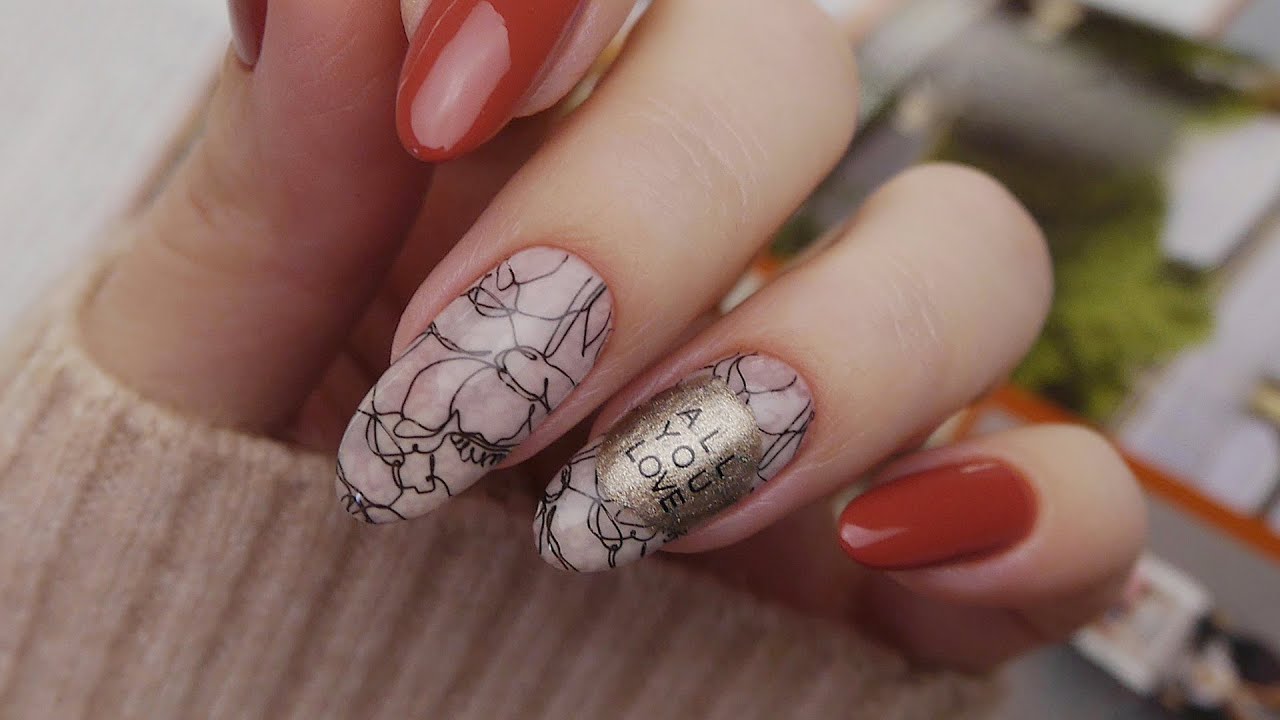 Эффект камня | Esthetic Nails + дизайн ...