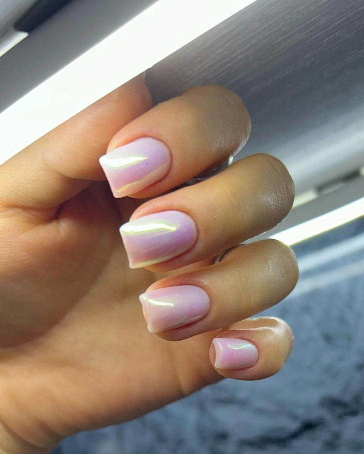 ЖЕМЧУЖНАЯ ВТИРКА от Leonail#nailart #френч #маникюр ...