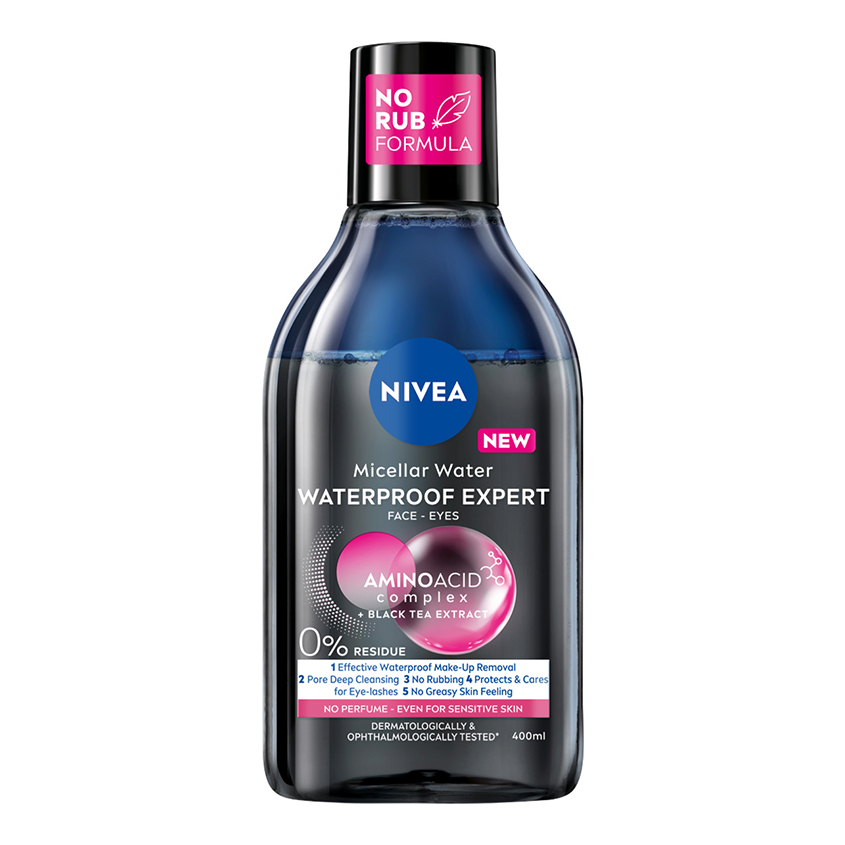 Мицеллярная вода Nivea MicellAIR Дыхание кожи 3 в 1 400 мл ...