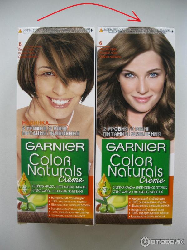 Kраска для волос Garnier Color Naturals, ash blond, 7.1 - 1a.ee