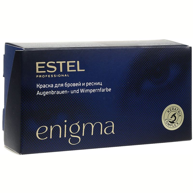 Краска Estel Professional Enigma, Черная для бровей и ресниц ...