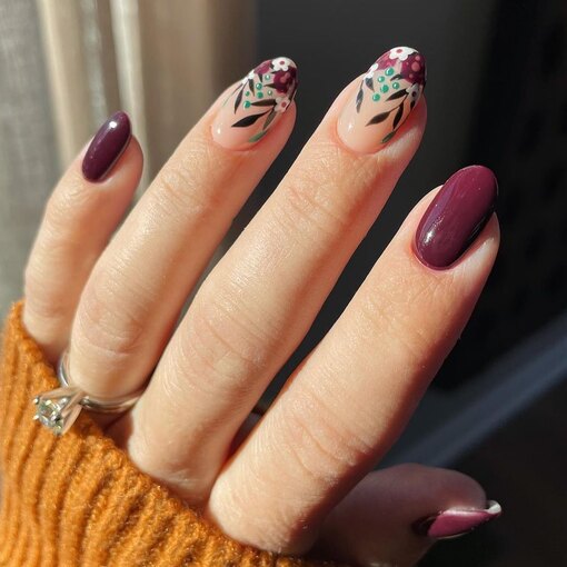 Гель лак vogue nails Бургундское вино