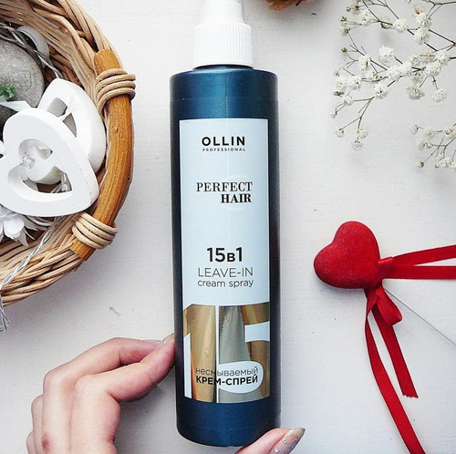 Крем-спрей для волос Ollin Perfect Hair 15в1 с кератином ...