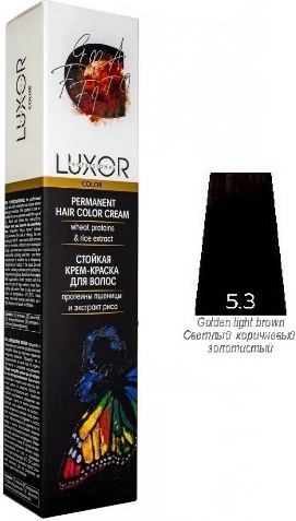 LUXOR, Крем-краска для волос Color 8.17 ...