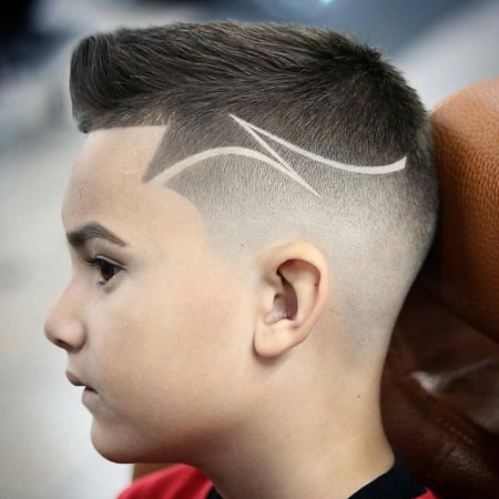 Как быстро сделать молнию на голове , hair tattoo. Haircut ...