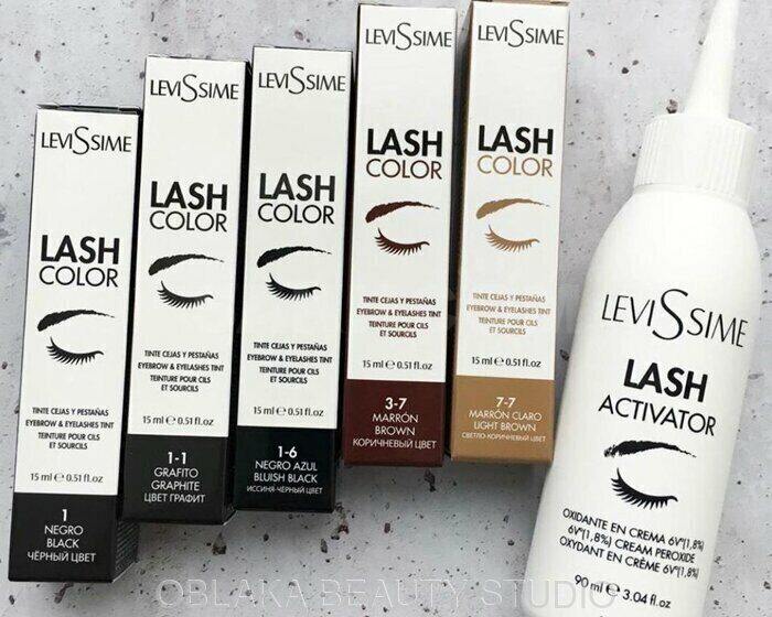 Levissime Краска для бровей и ресниц Левисим Lash Color, 15 ...