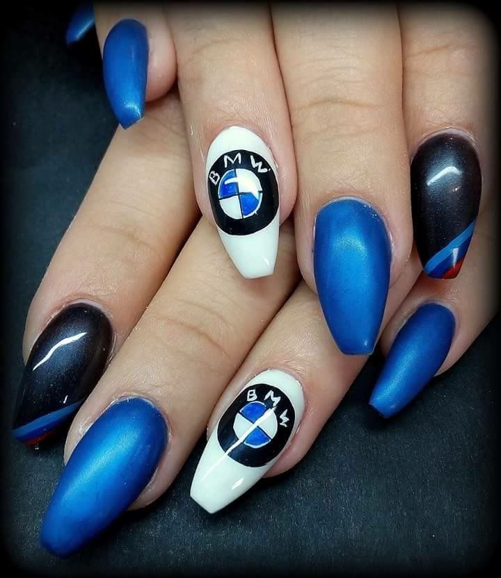 Nail artist's pictures - Pintér Zsanett - Bmw - Gel nail pictures