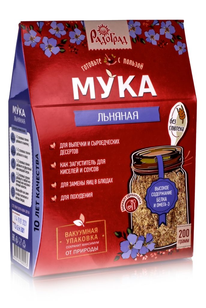 Мука льняная ( Лен золотистый ) 100г – купить в Киеве ...