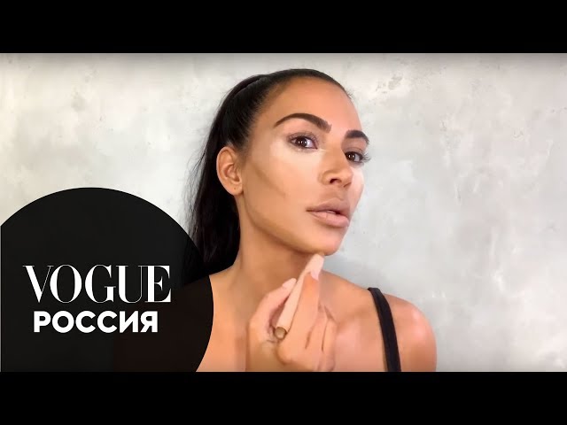 Ким Кардашьян о главных секретах вечернего макияжа | Vogue ...