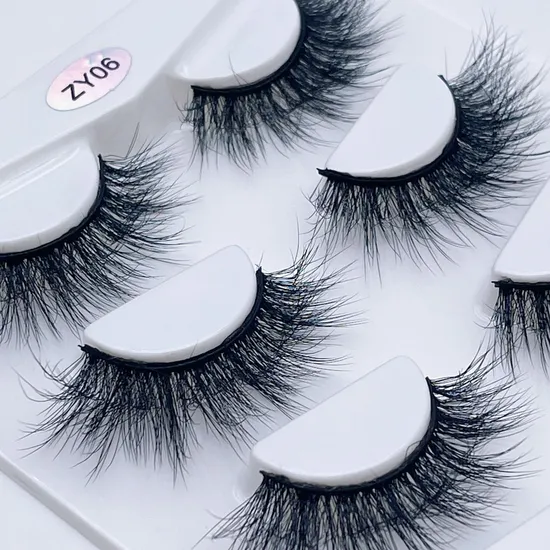 Накладные ресницы Lumei Eyelash 023 черные, 2 шт - купить на ...