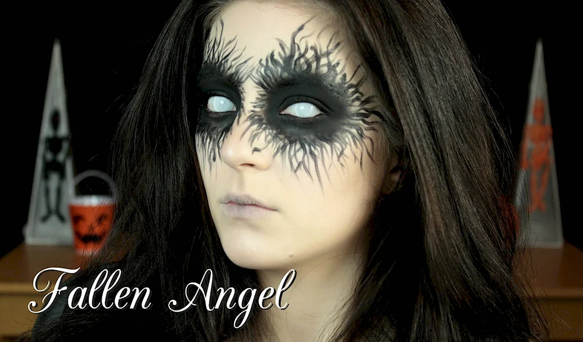 halloweenmarket #halloween #angel #costume #ангел #грим ...