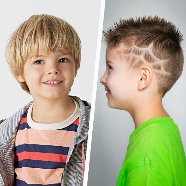 Fashionable haircuts for boys from 3 to ...