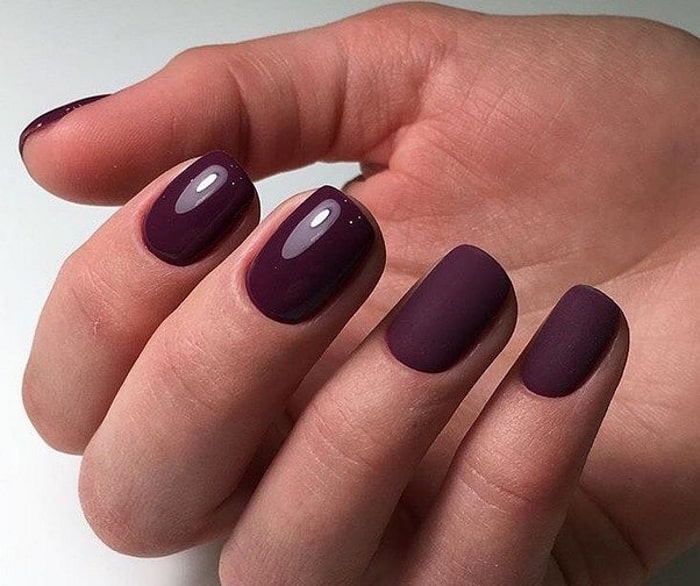 #Бордовый@pro_nailss #Марсала@pro_nailss #Глитер ...