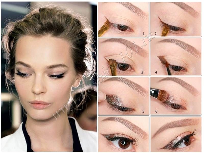 Макияж Cut Crease для нависающего века - Фото подборки