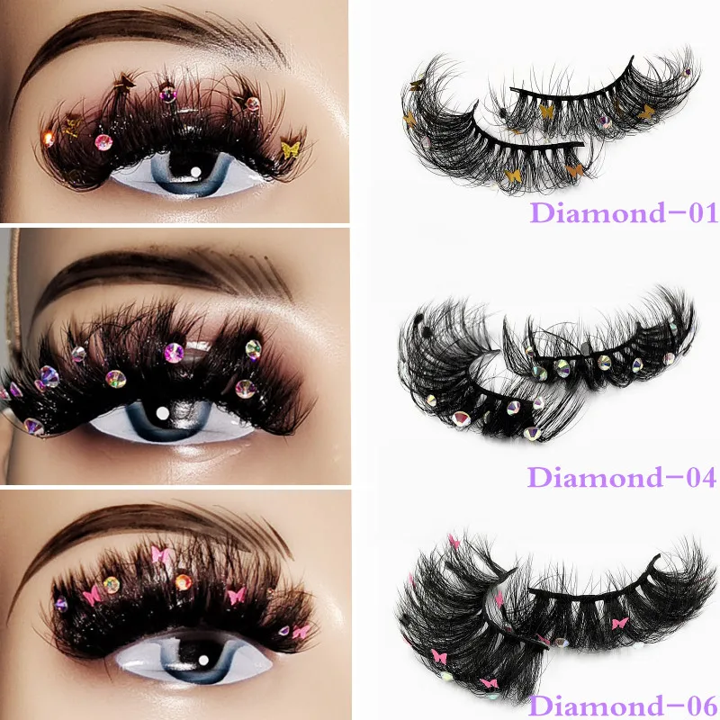 5D Mink lashes, fluffy Fried lashes, DD ...