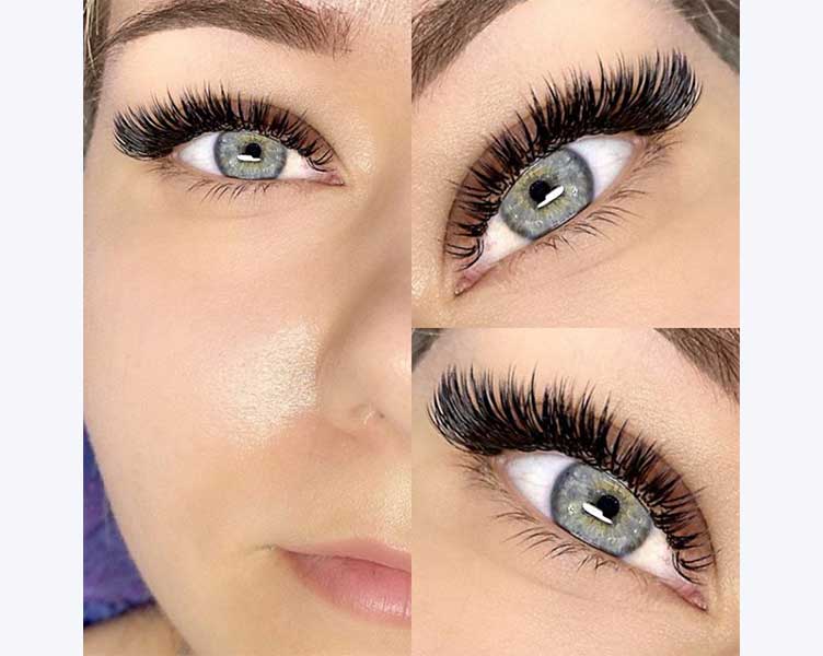 Растушевка наращенных ресниц | Bello Lashes