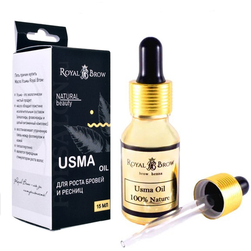 МАСЛО УСЬМЫ USMA OIL ROYAL BROW (для роста бровей и ресниц ...