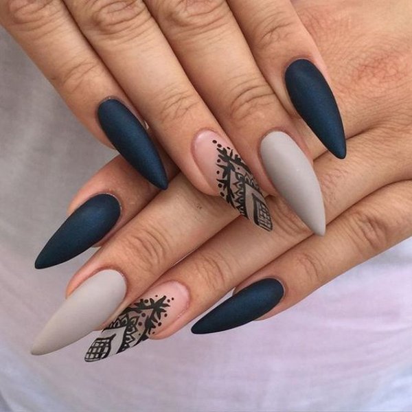 naildesign#ногти#новыймодныйманикюр#крутойдизайн#стилет ...