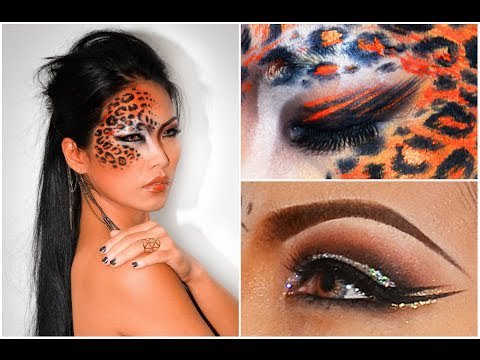 Leopard Print Makeup Pretty | TikTok