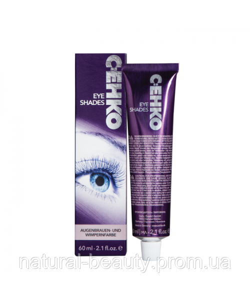 Краска для бровей и ресниц C:EHKO Color Eye Shades черная ...