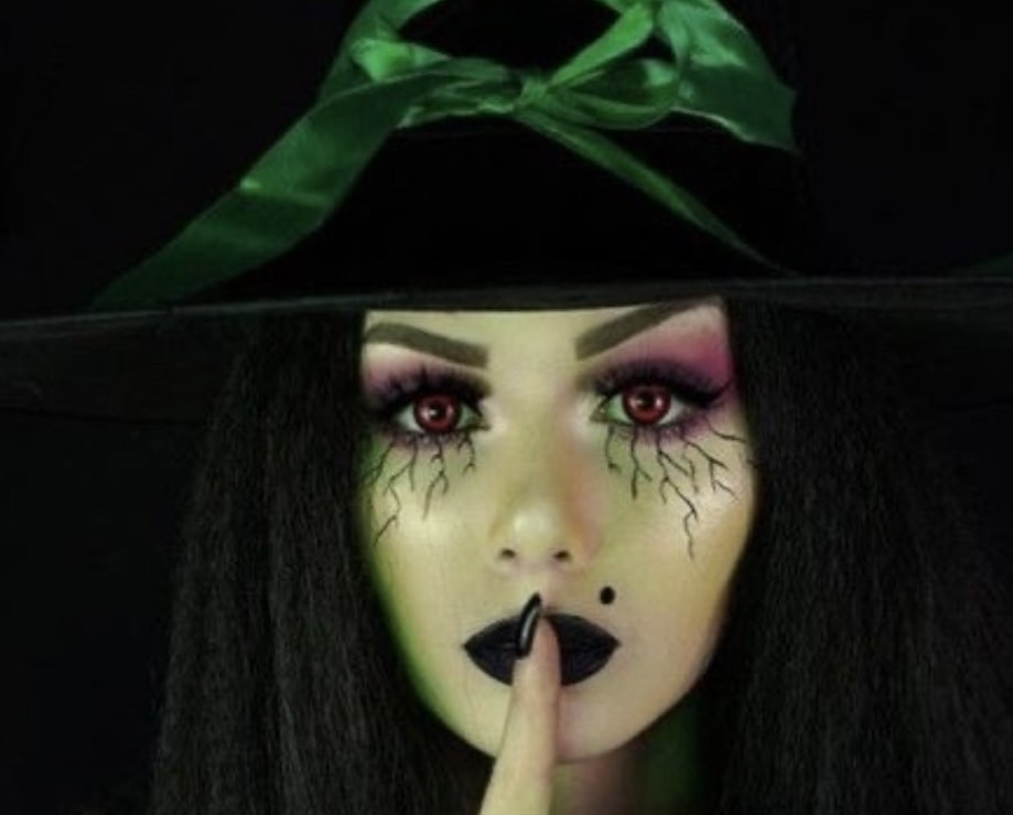 Witch halloween makeup for girls ...