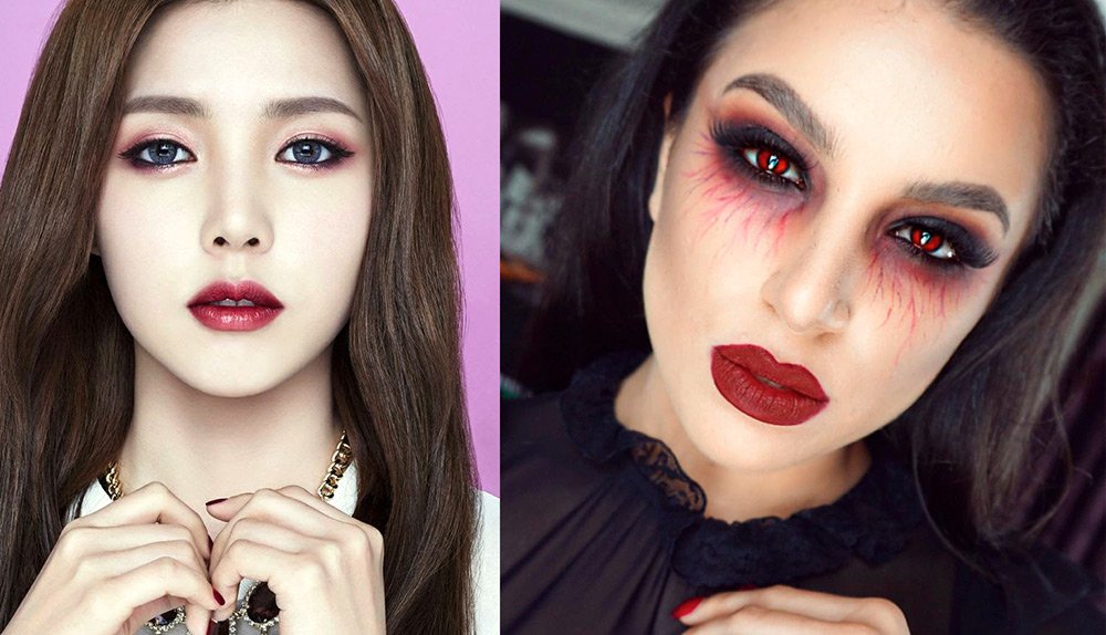 Vampire Makeup tutorial ...