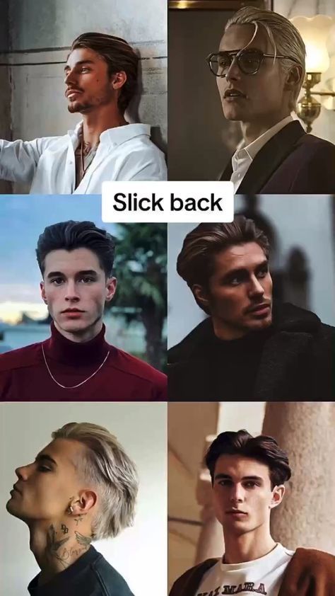 50 Best Slick Back Hairstyle Ideas for ...