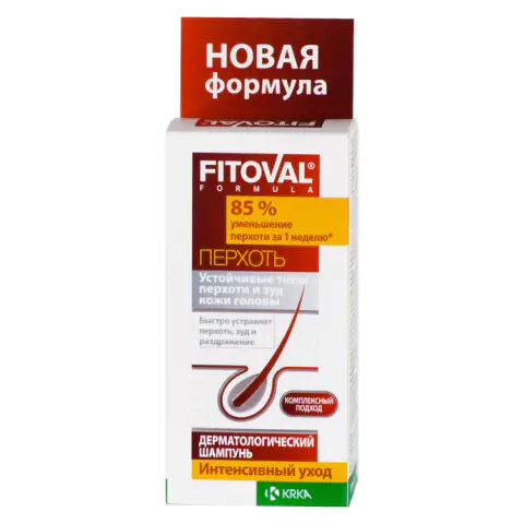 Шампунь от выпадения волос KRKA Fitoval - «☑АНАЛИЗ СОСТАВА ...