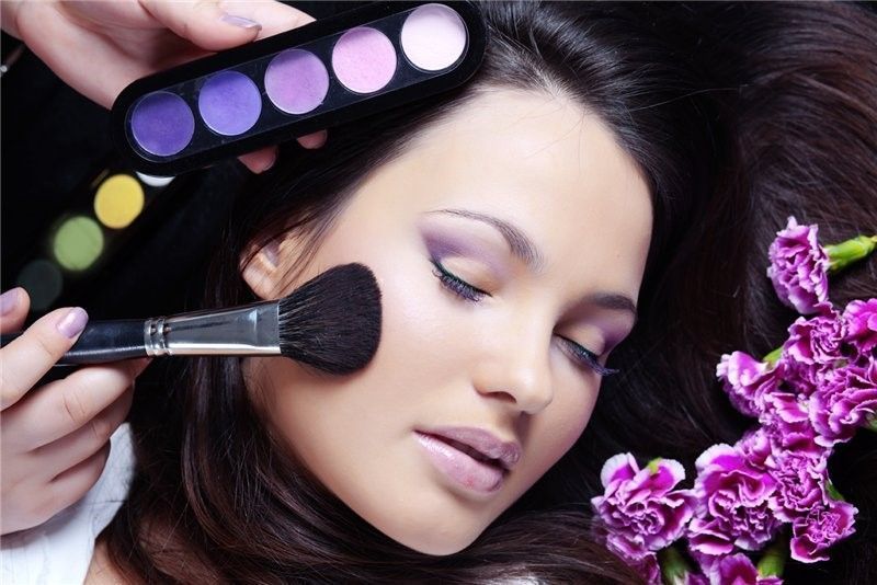 Урок макияжа для себя - Make-up School Moscow