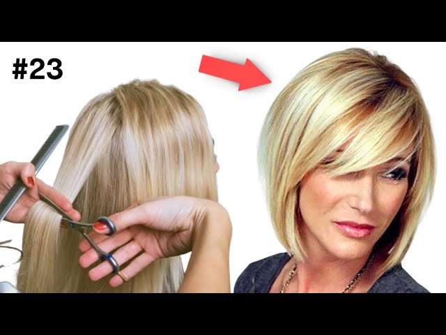 Fashionable Haircut Shaggy with Bangs Step by Step at home ...