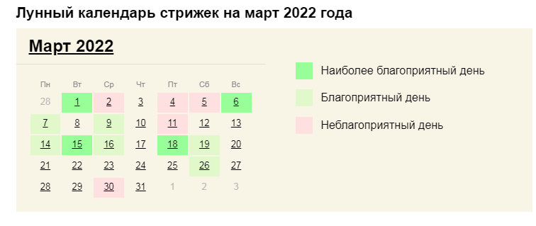 Лунный календарь стрижек на апрель 2018 | Life