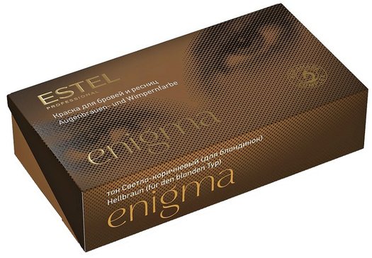 Estel professional enigma краска для бровей и ресниц в наборе ...