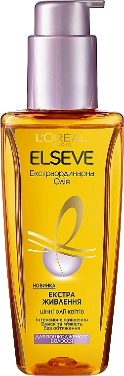 Питательный шампунь Elseve L'Oreal Paris 