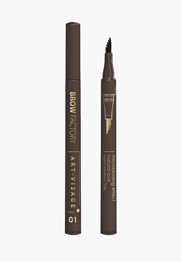 Карандаш для бровей `ART-VISAGE` EYEBROW PENCIL тон 402 ...