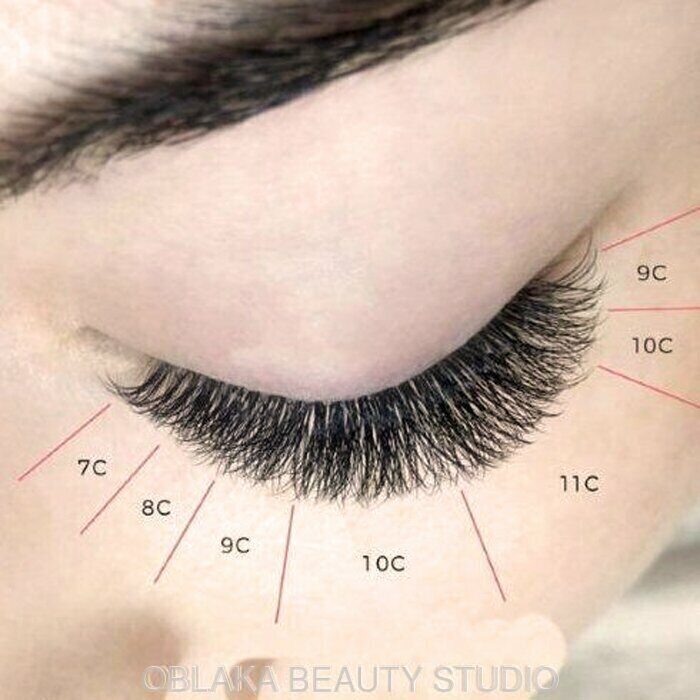 eyelash extensions нарощенные ресницы в ...