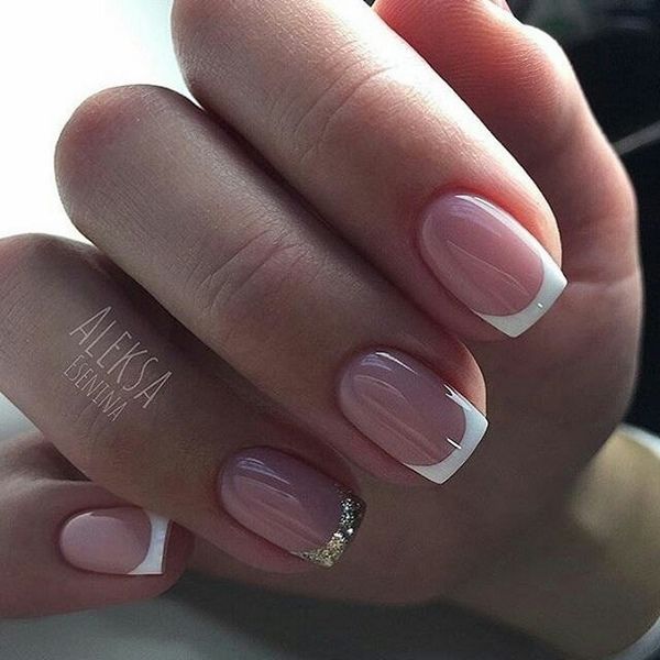 French Manicure 💅 Идеи Дизайна Ногтей 💅 Французский Маникюр ...