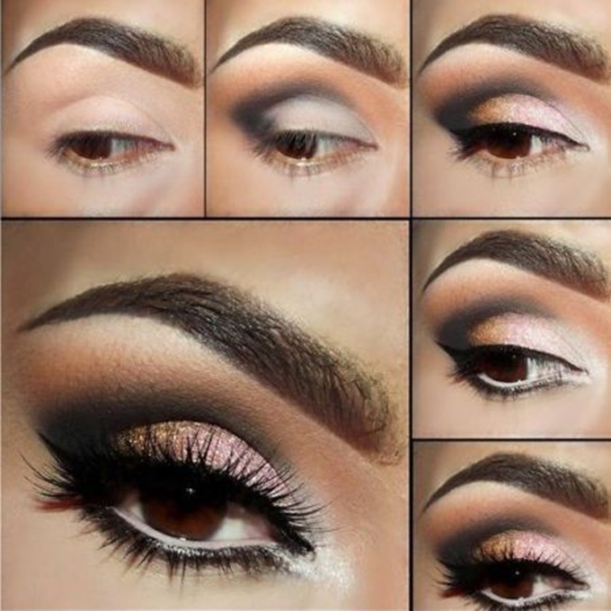 Макияж глаз Cut Crease.